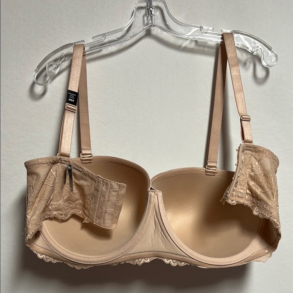 Elegant Torrid  Tan Women's Bra 40H - Picture 2 of 5